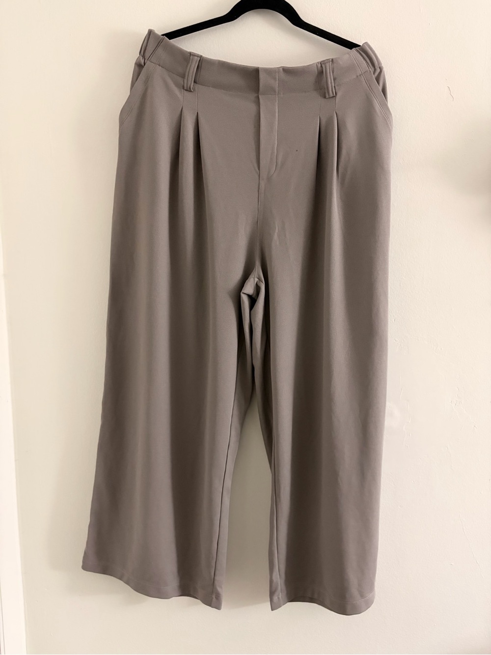 Halara Flex High Waisted Pocket Wide Leg Waffle Work Pants